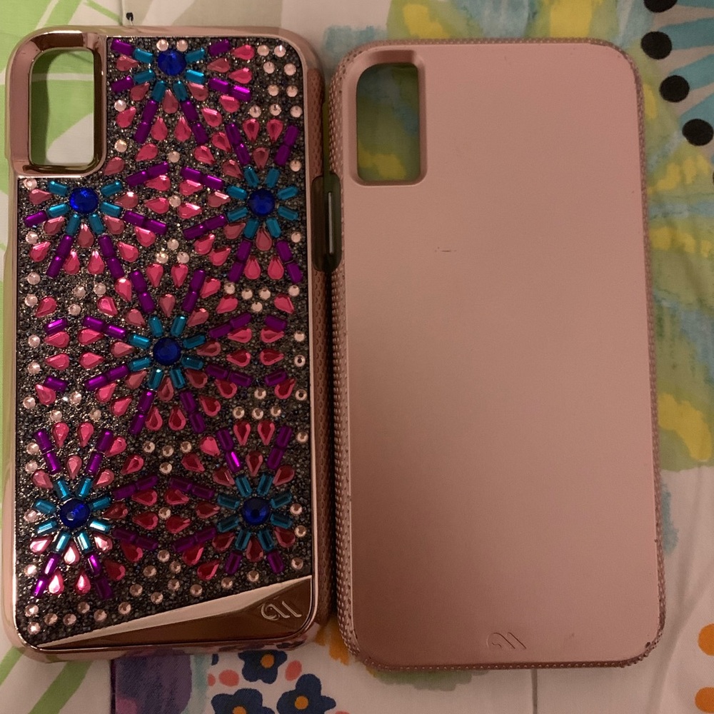 Two case mate cases for iPhone X or Xs